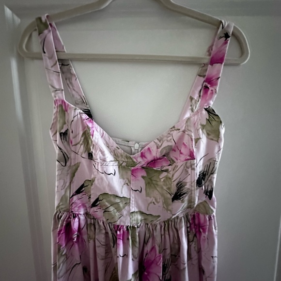 Vintage floral corset dress - Picture 5 of 8